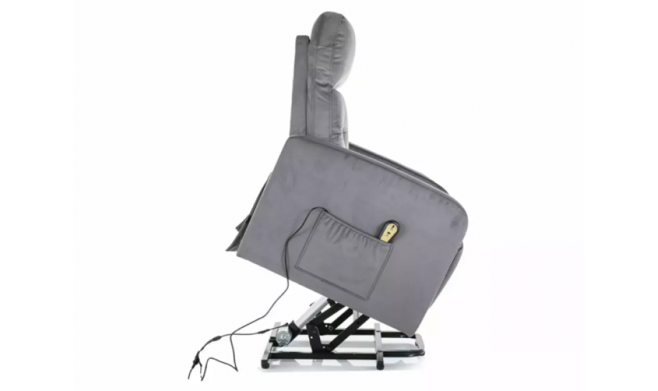 Otus II Velvet reclining armchair grey | 100% Quality Otus II Velvet reclining armchair grey | Armchairs | ZIPhome.ee image 2