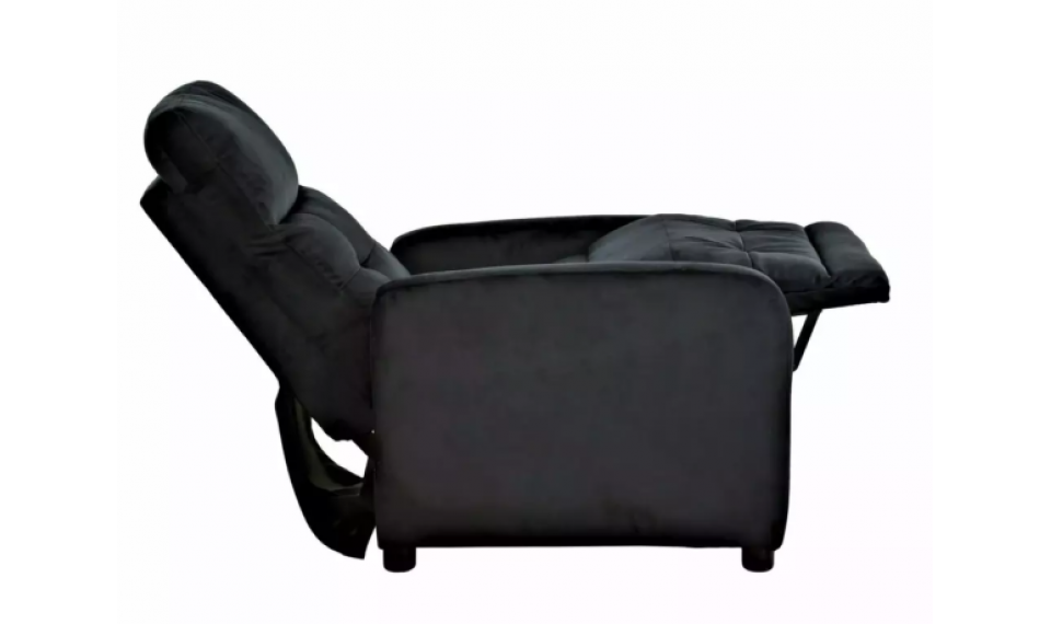 Otus Velvet reclining armchair black | 100% Quality Otus Velvet reclining armchair black | Armchairs | ZIPhome.ee image 2