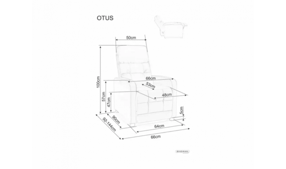 Otus Velvet reclining armchair black | 100% Quality Otus Velvet reclining armchair black | Armchairs | ZIPhome.ee image 4