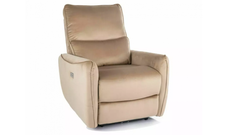 Zefir Velvet folding armchair beige | 100% Quality Zefir Velvet folding armchair beige | Armchairs | ZIPhome.ee image 1