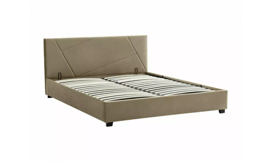 Columbia Velvet voodi 140x200 beež | Voodid | ZIPhome.ee pilt 4