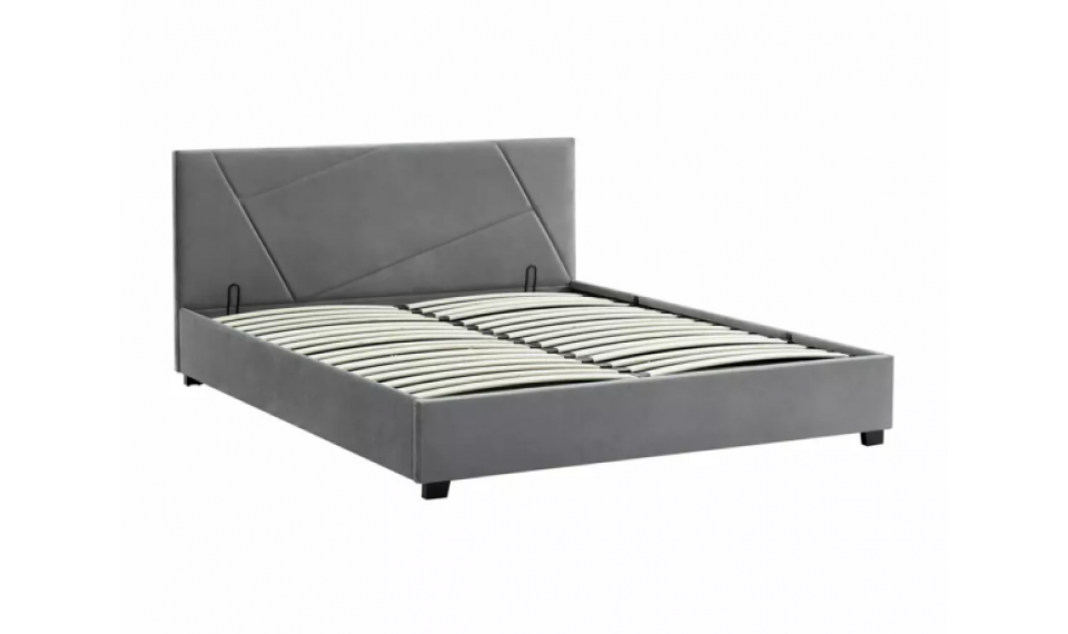 Columbia Velvet voodi 140x200 hall | Voodid | ZIPhome.ee image 3