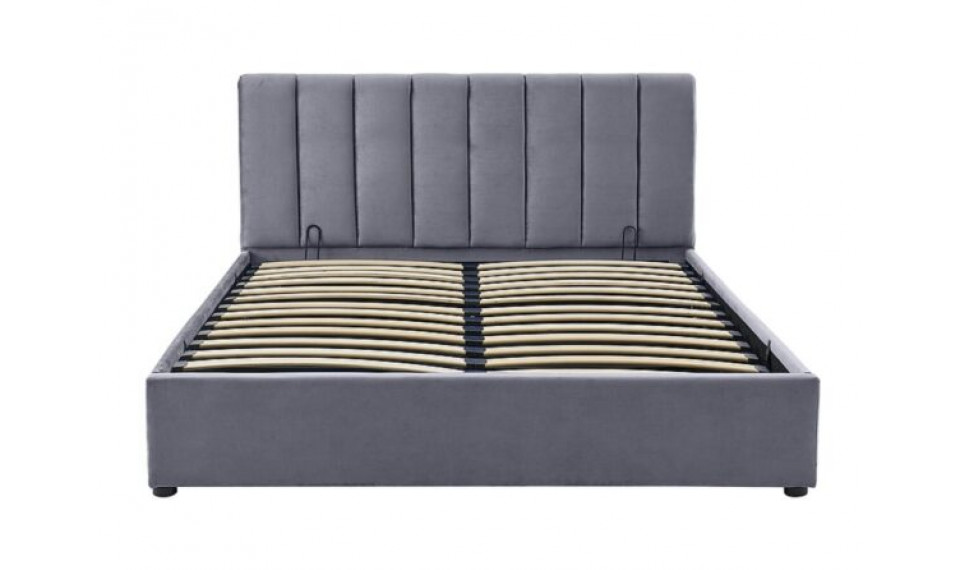 Montreal Velvet voodi 140x200 hall | Voodid | ZIPhome.ee kuva 1