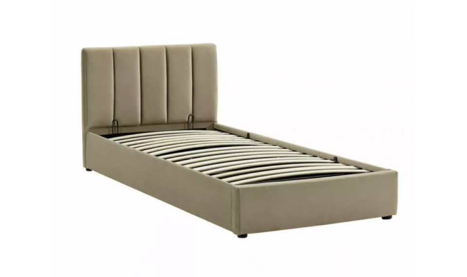 Montreal Velvet voodi 90x200 beež | Voodid | ZIPhome.ee kuva 3