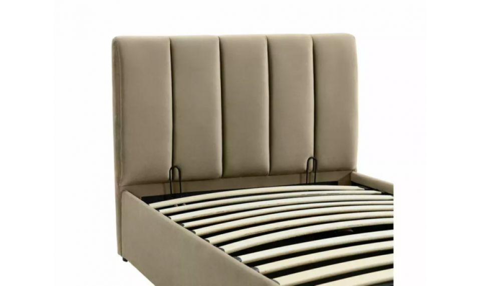 Montreal Velvet voodi 90x200 beež | Voodid | ZIPhome.ee kuva 4