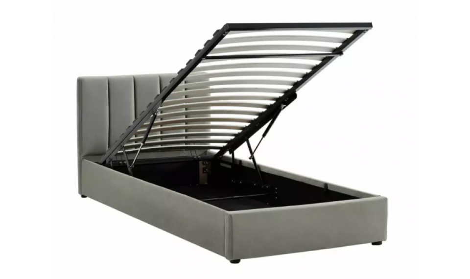 Montreal Velvet voodi 90x200 hall | Voodid | ZIPhome.ee kuva 2