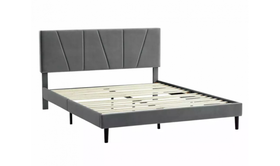 Savana Velvet voodi 160x200 hall | Voodid | ZIPhome.ee изображение 3