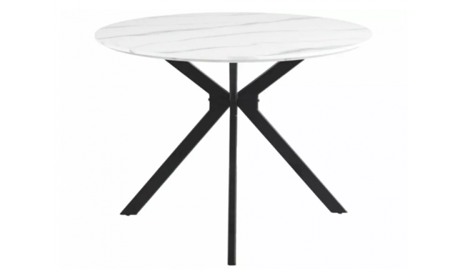 Астра стол белый мрамор 100 | Столы | ZIPhome.ee изображение 1