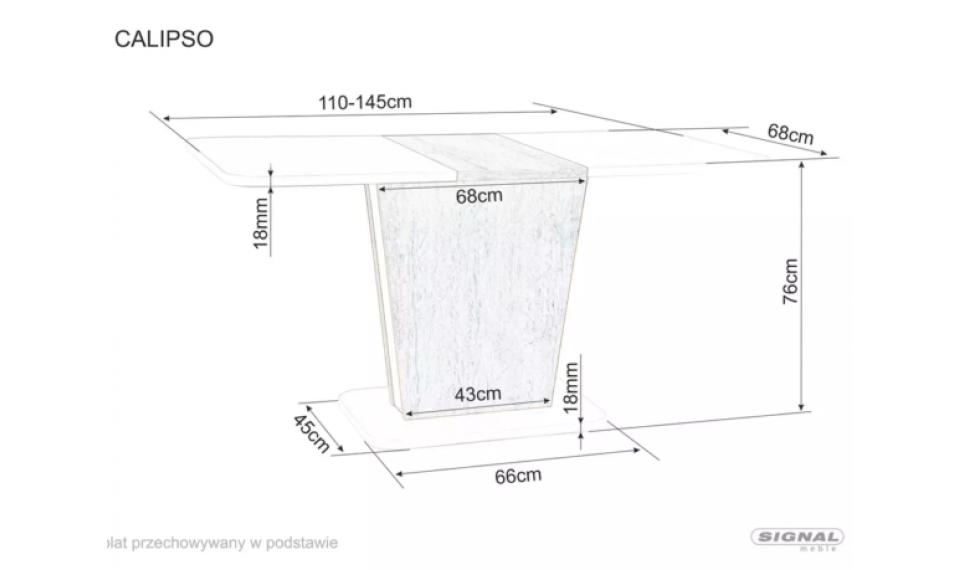 Стол Calipso | Столы | ZIPhome.ee изображение 5