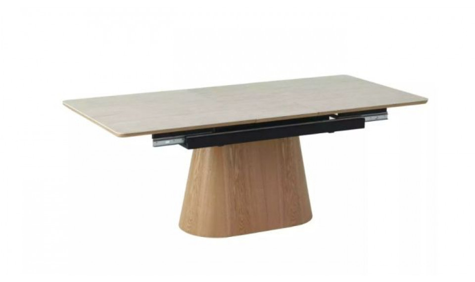 Monaco extendable table beige matt 160-200 | Tables | ZIPhome.ee image 1
