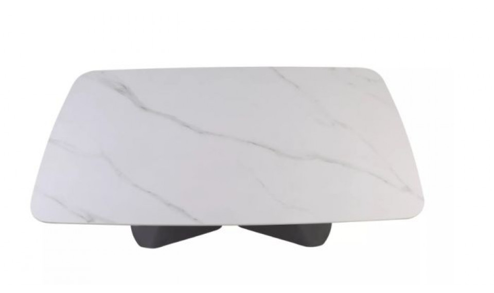 Pikendatav söögilaud ARMANDO 160-240x90 cm valge/must | Lauad | ZIPhome.ee изображение 4