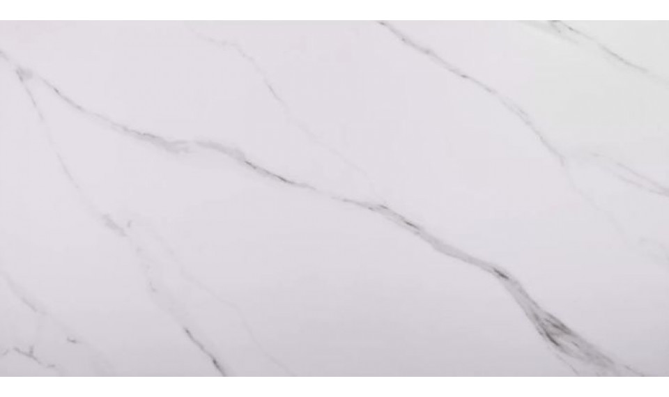 Pikendatav söögilaud LACONI 160-220x90 cm valge marmor/must | Lauad | ZIPhome.ee pilt 4