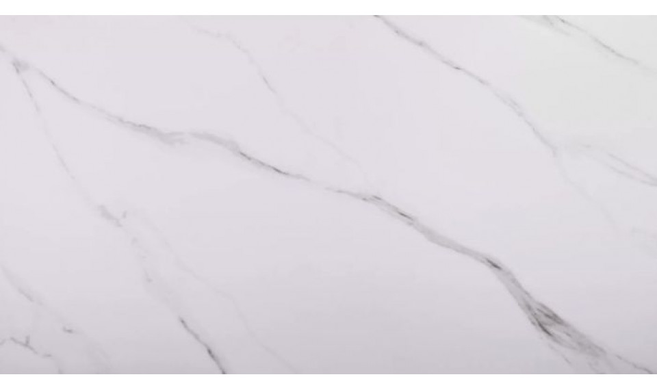 Pikendatav söögilaud IMPERIA 160-220x90 cm valge marmor/must | Lauad | ZIPhome.ee pilt 5