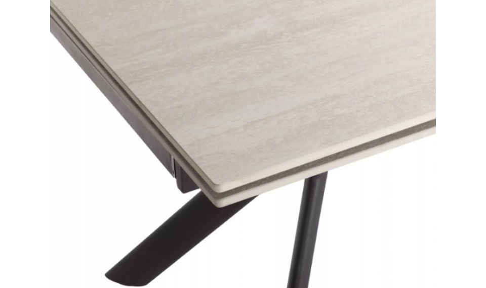 Pikendatav söögilaud NORTON beež travertiin/tamm 160-240x90 cm | Lauad | ZIPhome.ee изображение 4