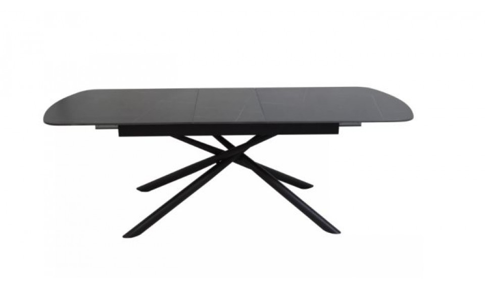 Раздвижной обеденный стол VECTOR черный 180-220x90 см | Столы | ZIPhome.ee изображение 2