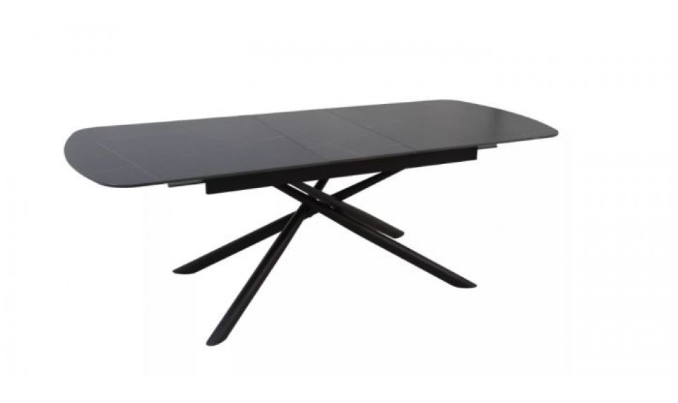 Раздвижной обеденный стол VECTOR черный 160-200x90 см | Столы | ZIPhome.ee изображение 1