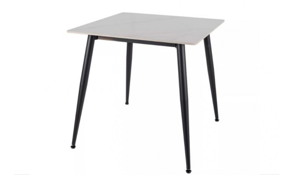 Ruokapöytä RION valkoinen marmori 80x80 cm | Pöydät | ZIPhome.ee kuva 1