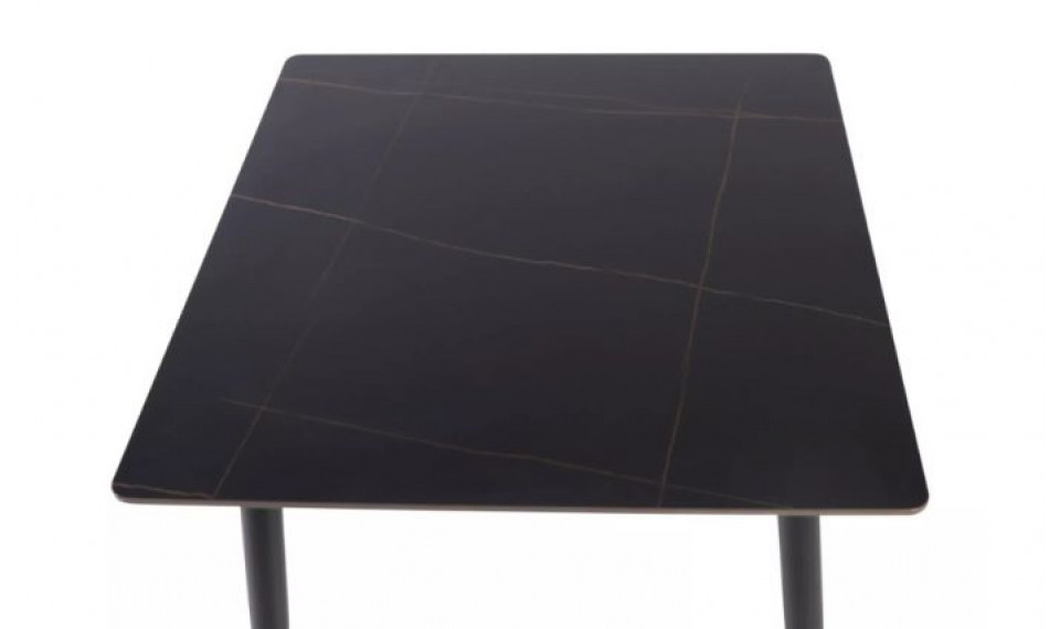 Ruokapöytä RION musta marmori 80x80 cm | Pöydät | ZIPhome.ee kuva 2