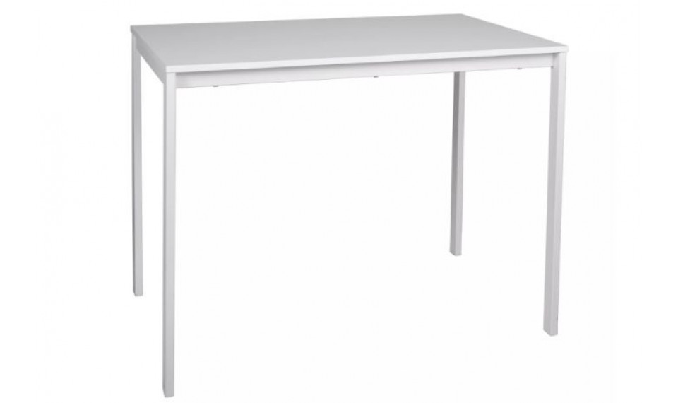 Ruokapöytä MARIO valkoinen 100x60 cm | Pöydät | ZIPhome.ee kuva 1
