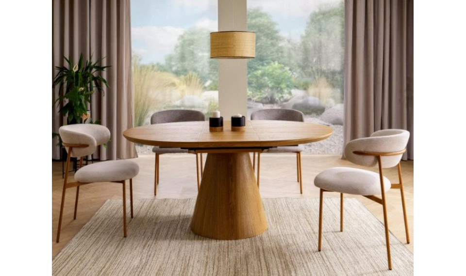 Pikendatav söögilaud ANGEL II 120-160X120 cm tamm | Lauad | ZIPhome.ee изображение 6