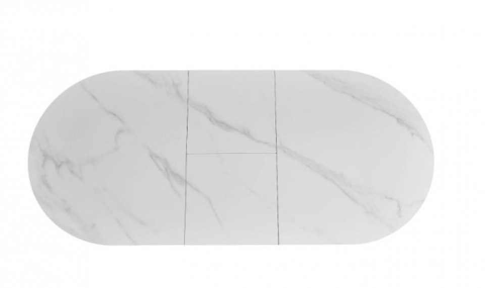 Pikendatav söögilaud GASTON ceramic valge marmor/must 140-180x80 cm | Lauad | ZIPhome.ee pilt 2