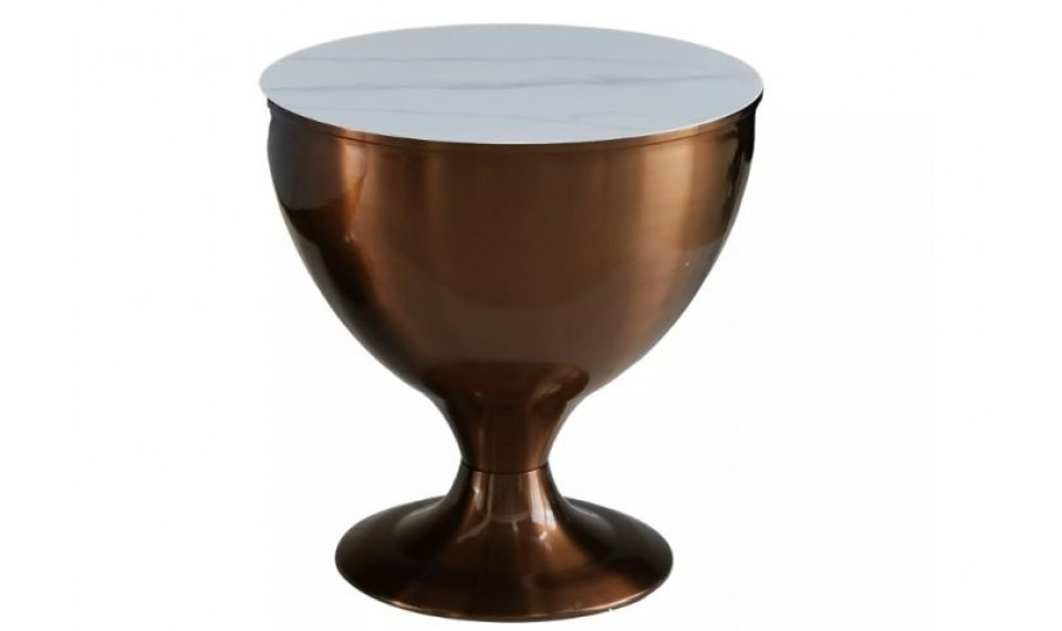 Sohvapöytäsarja SALSA valkoinen/kupari 2kpl | Kahvipöydät | ZIPhome.ee kuva 4