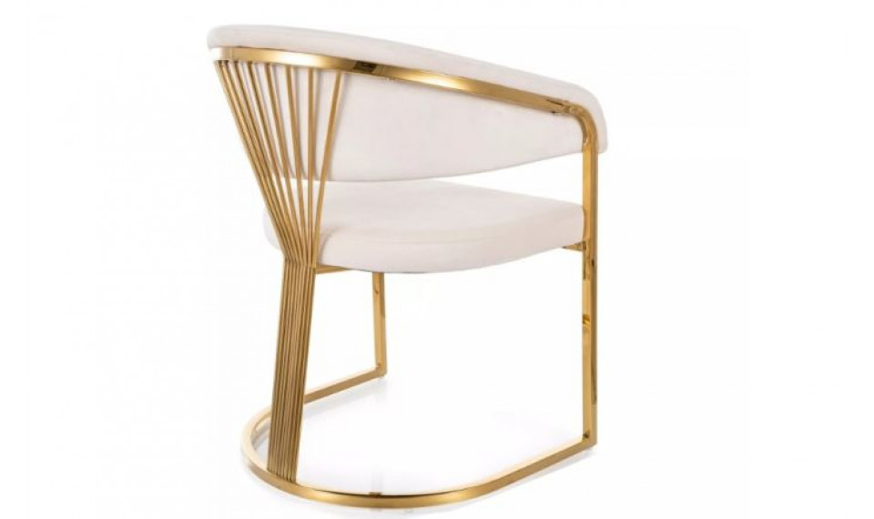 Chair CROWN velvet Bluvel 22/gold | Chairs | ZIPhome.ee image 2