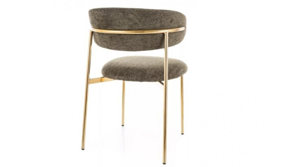 Chair ELTON Raven 78 olive green/gold | Chairs | ZIPhome.ee image 2