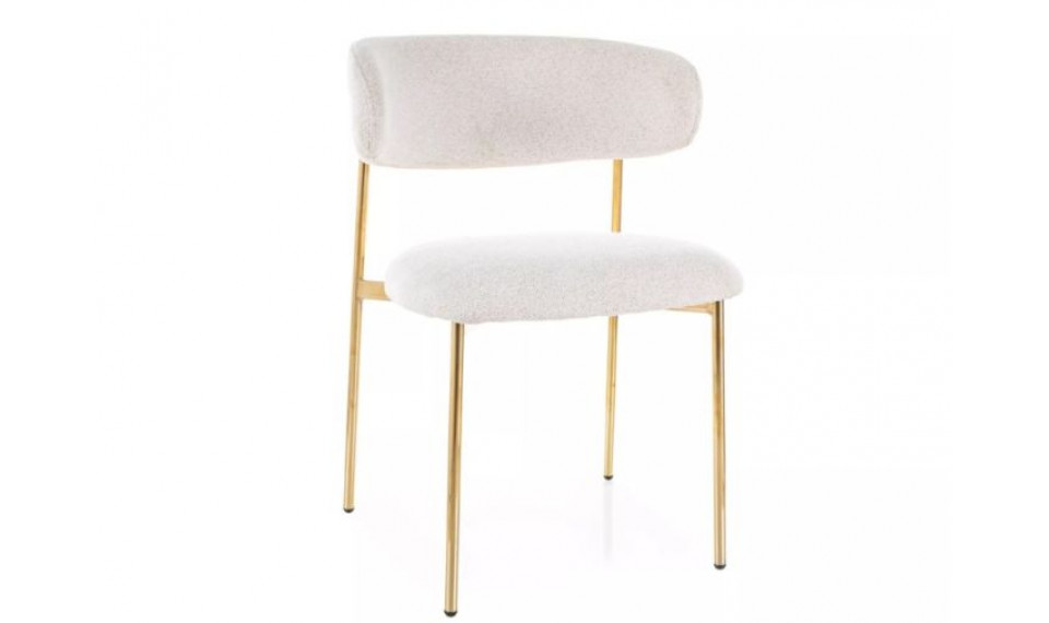 Chair ELTON Raven 22 light beige/gold | Chairs | ZIPhome.ee image 1