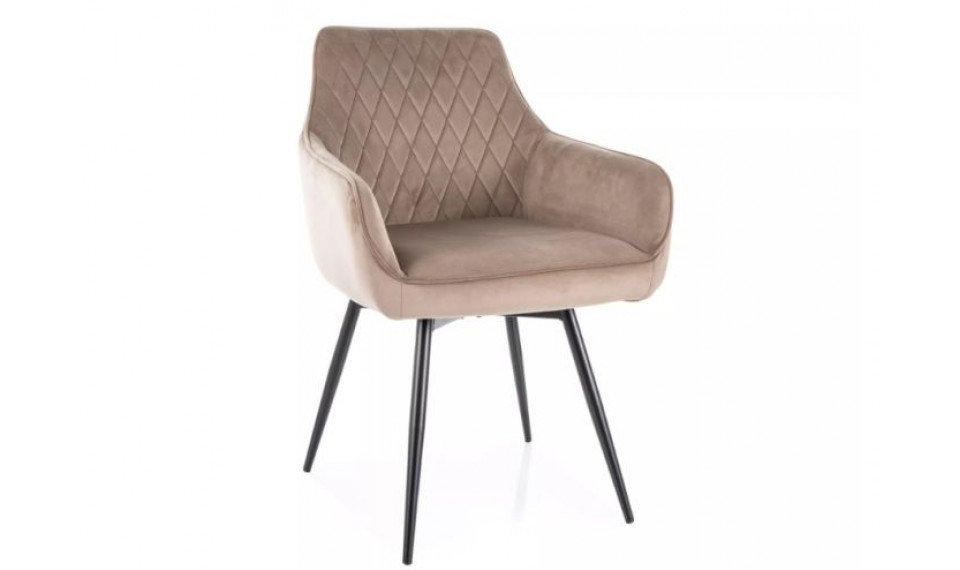 Pöörlev tool MARLO velvet Bluvel 40 tumebeež | Toolid ja tugitoolid | ZIPhome.ee image 1