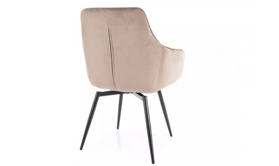 Pöörlev tool MARLO velvet Bluvel 40 tumebeež | Toolid ja tugitoolid | ZIPhome.ee image 2