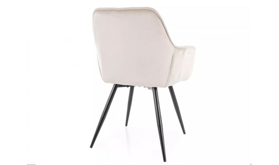Chair CHERRY velvet Bluvel 30 light beige | Chairs | ZIPhome.ee image 2