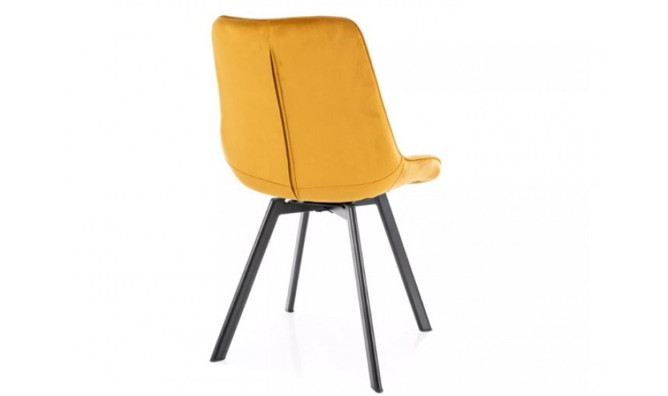 Dining chair MONTI velvet Bluvel 68 curry | Chairs | ZIPhome.ee image 2