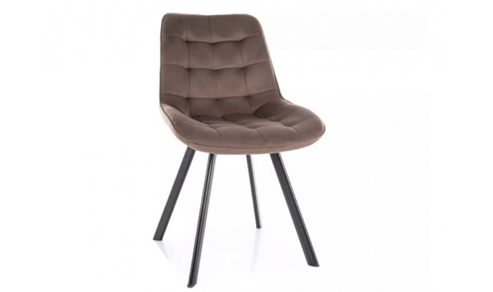 Dining chair MONTI velvet Bluvel 38 cappuccino | Chairs | ZIPhome.ee image 1
