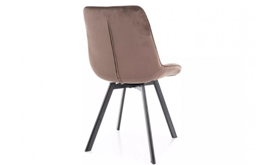 Dining chair MONTI velvet Bluvel 38 cappuccino | Chairs | ZIPhome.ee image 2