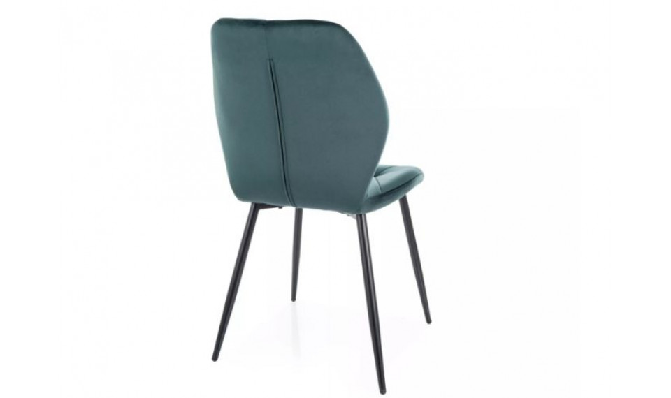 Dining chair RICK velvet Bluvel 78 green | Chairs | ZIPhome.ee image 2