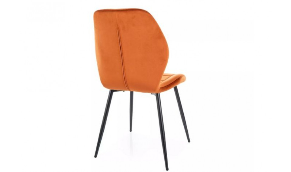 Dining chair JAKE velvet Bluvel 4215 cinnamon red | Chairs | ZIPhome.ee image 2