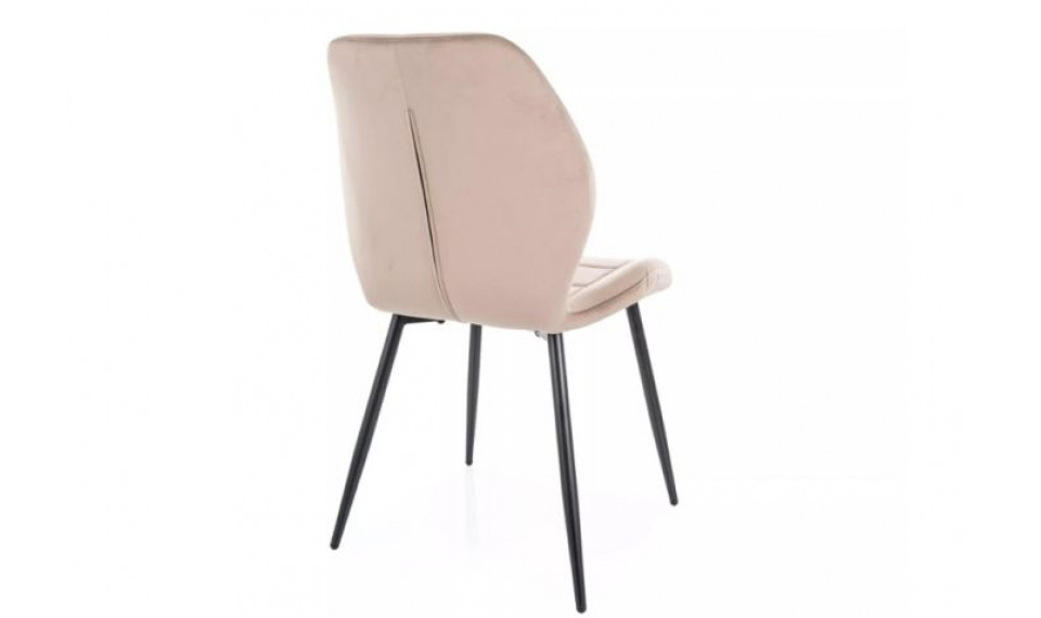 Dining chair JAKE velvet Bluvel 40 dark beige | Chairs | ZIPhome.ee image 2
