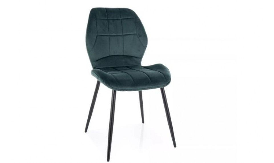 Dining chair JAKE velvet Bluvel 78 green | Chairs | ZIPhome.ee image 1