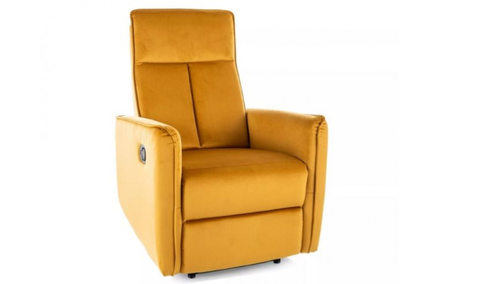 Nikos Velvet convertible armchair curry 68 | 100% Quality Nikos Velvet convertible armchair curry 68 | Armchairs | ZIPhome.ee image 1