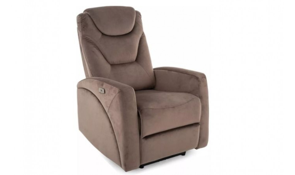 Kronos Velvet convertible armchair cappuccino 38 | 100% Quality Kronos Velvet convertible armchair cappuccino 38 | Armchairs | ZIPhome.ee image 1