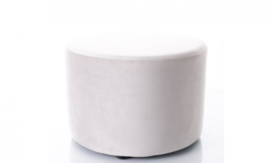 Pouf Doti A 43 cm light grey Bluvel 03 | Soft furniture | ZIPhome.ee image 1