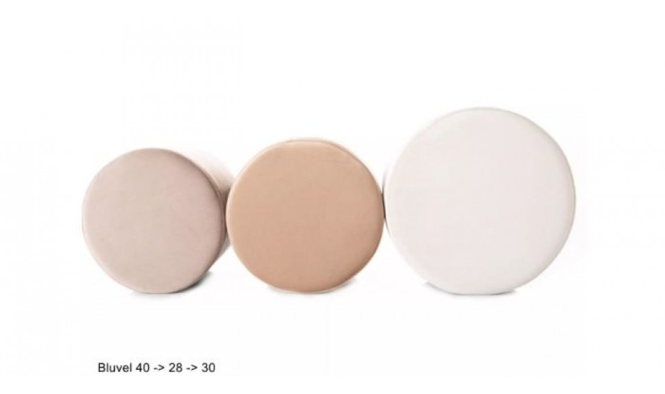 Pouf Doti A 43 cm light beige Bluvel 30 | Soft furniture | ZIPhome.ee image 4