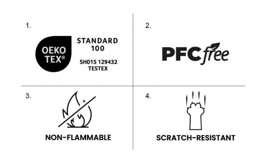 Pouf Doti C light grey Bluvel 03 | Soft furniture | ZIPhome.ee image 6