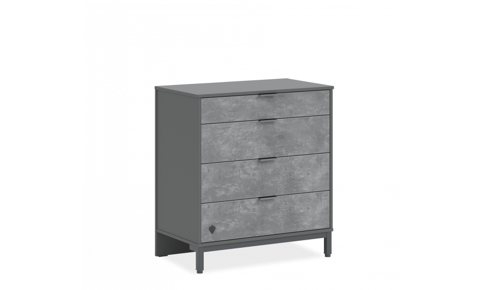 SPACE GRAY kummut | Laste kummutid | ZIPhome.ee pilt 1