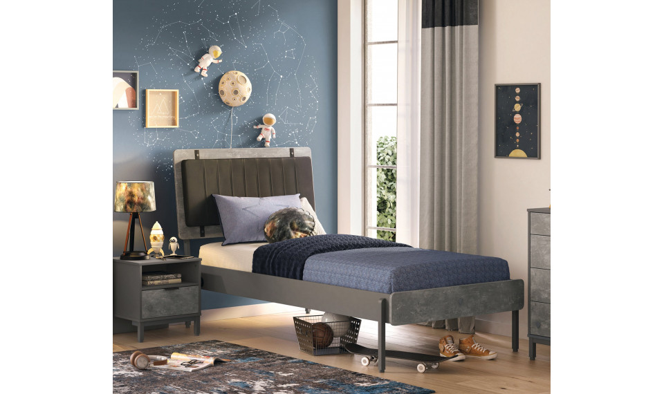 SPACE GRAY voodi (100x200 cm) | Laste voodid | ZIPhome.ee pilt 3