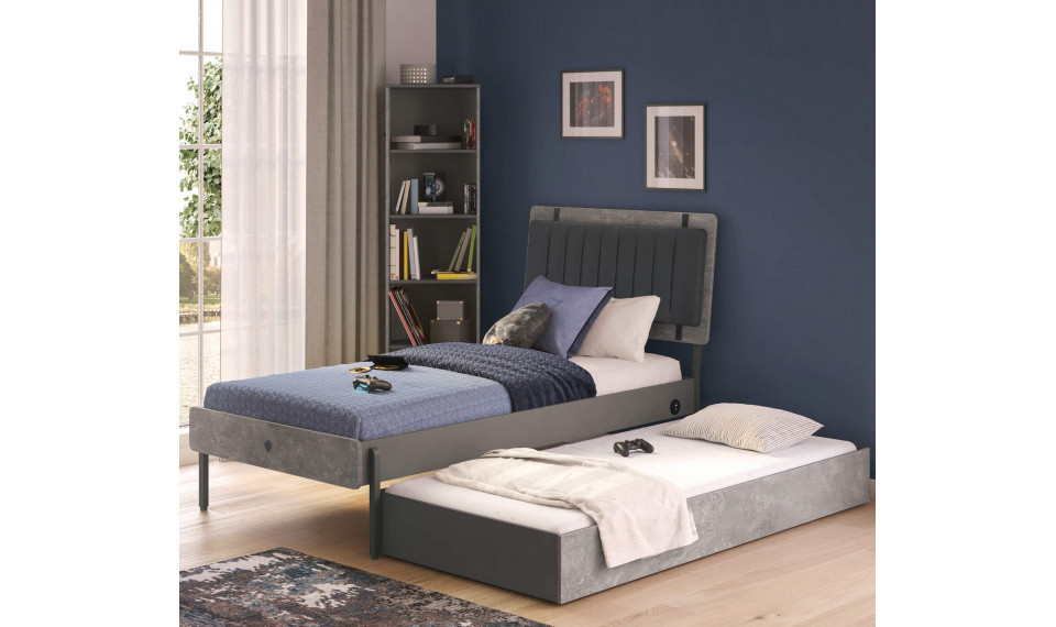 SPACE GRAY liisavoodi (90x190 cm) | Laste voodid | ZIPhome.ee pilt 2