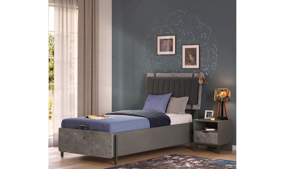 SPACE GRAY прикроватная тумбочка | Детские прикроватные тумбочки | ZIPhome.ee изображение 5