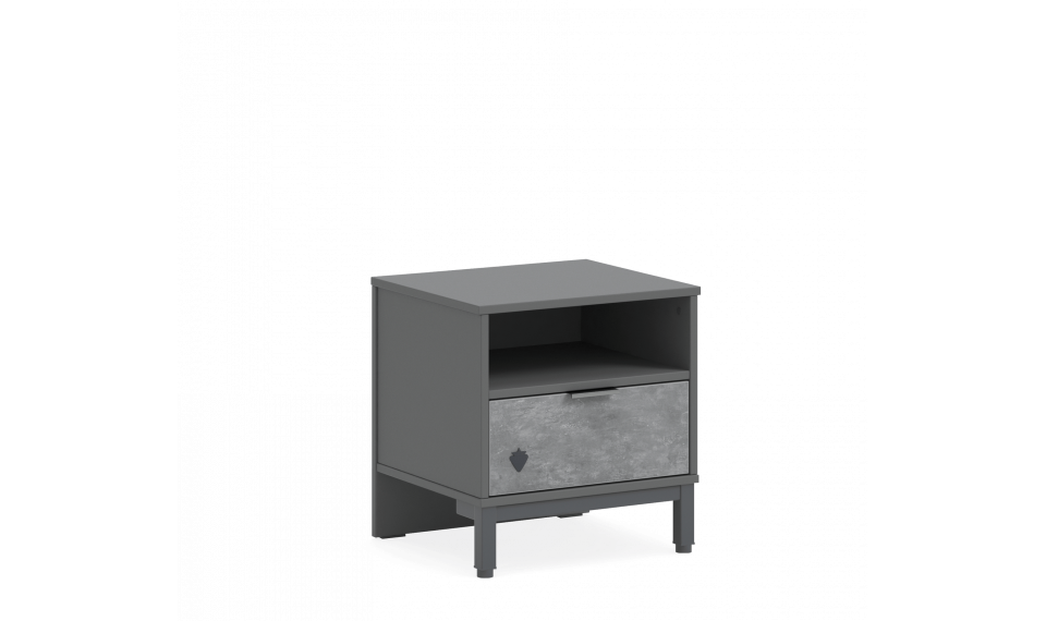 SPACE GRAY прикроватная тумбочка | Детские прикроватные тумбочки | ZIPhome.ee изображение 1