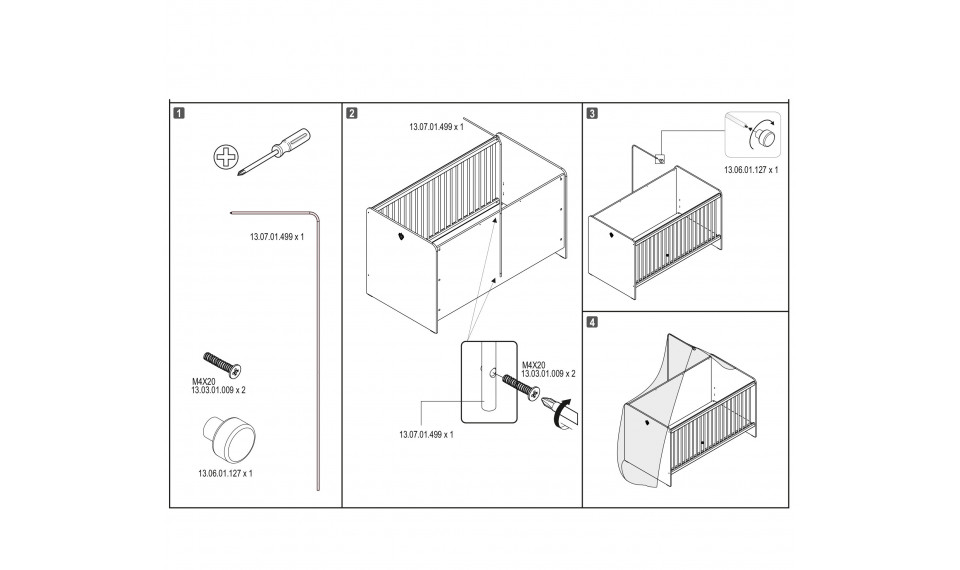 Mocha балдахин (70x140 cm) | Текстиль для детской | ZIPhome.ee изображение 2